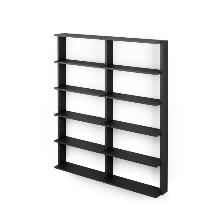 Mensola da parete Gridlock – T2-A12-0 - Frassino tinto nero - Massproductions