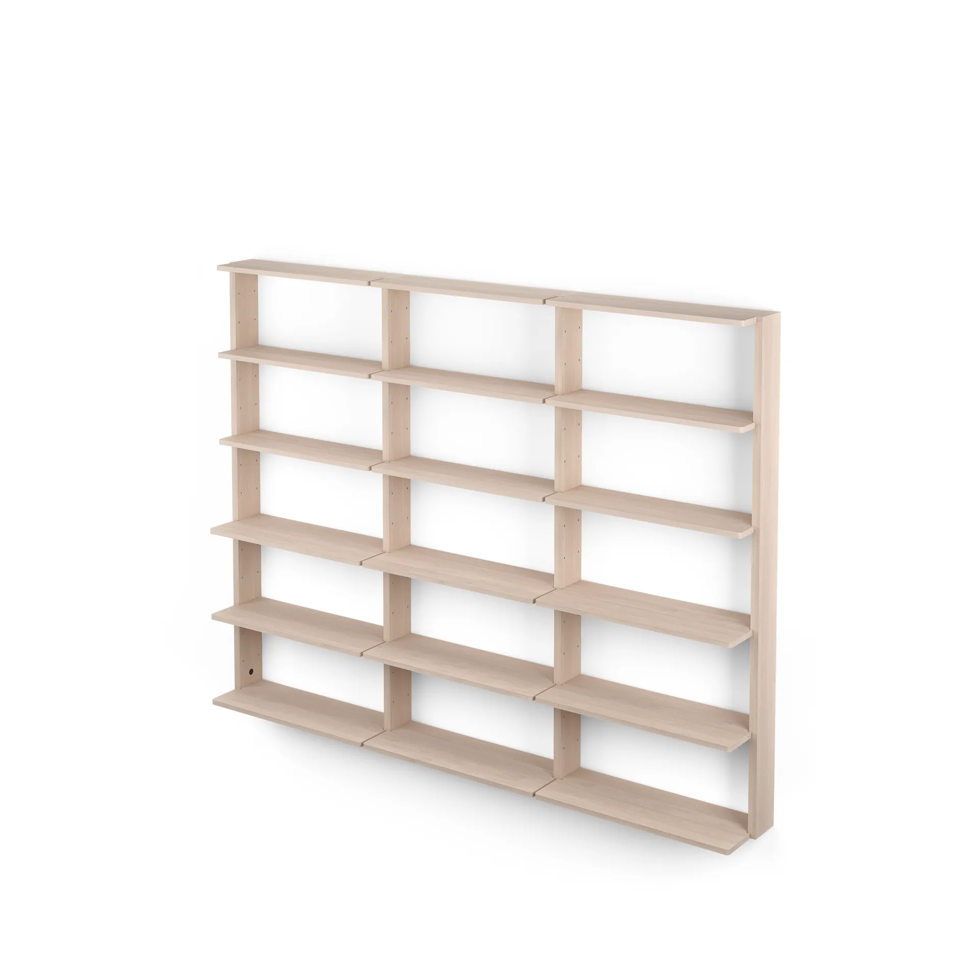 Mensola da parete Gridlock – T3-A9-9, Frassino naturale Massproductions