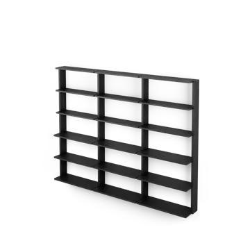 Mensola da parete Gridlock – T3-A9-9 - Frassino tinto nero - Massproductions