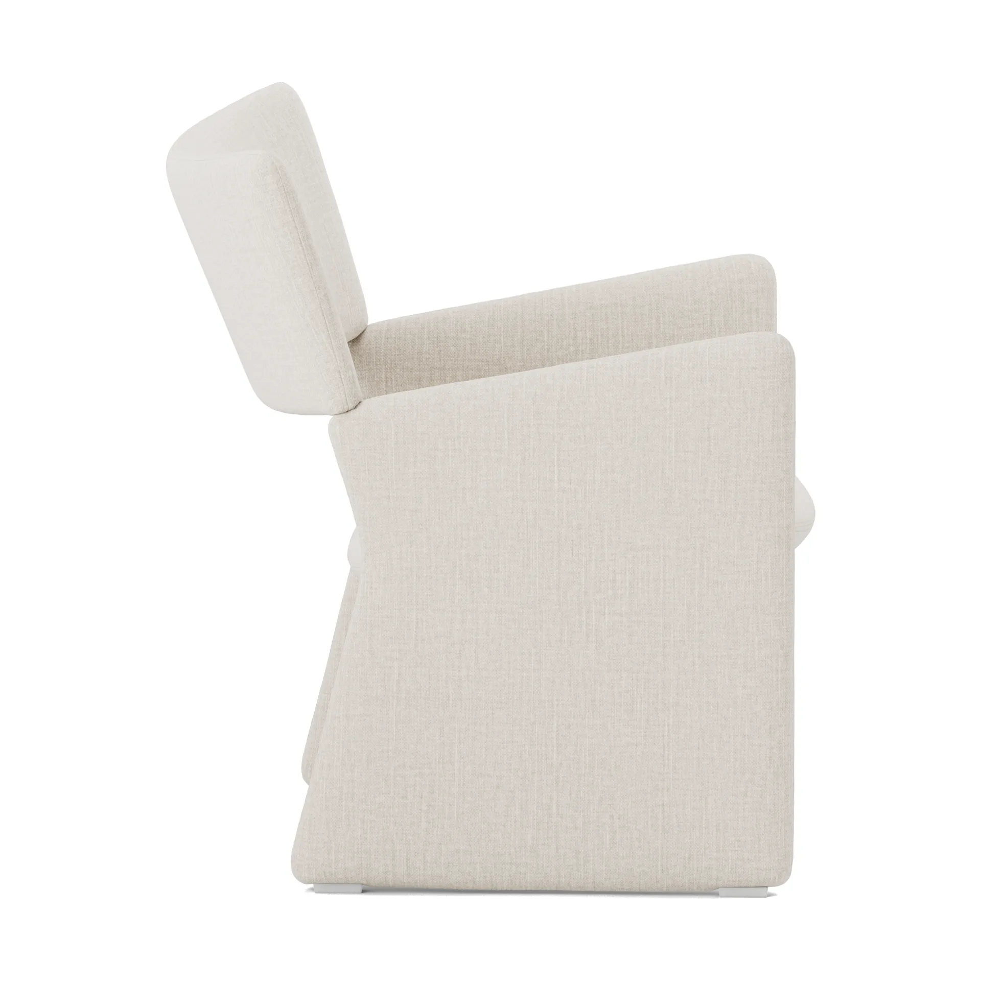 Poltrona Crown Easy Chair, Linara 05 Porridge Massproductions