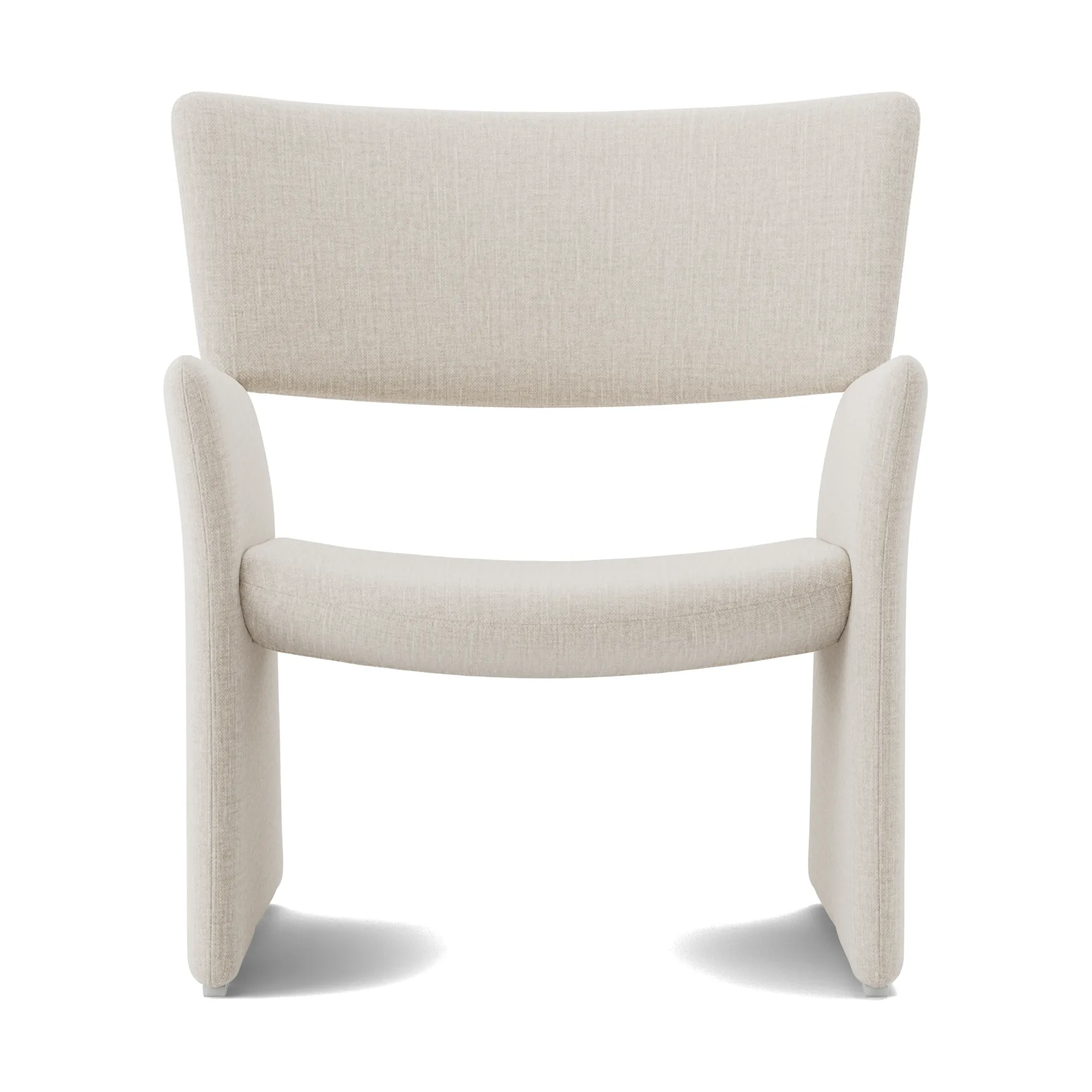 Poltrona Crown Easy Chair, Linara 05 Porridge Massproductions