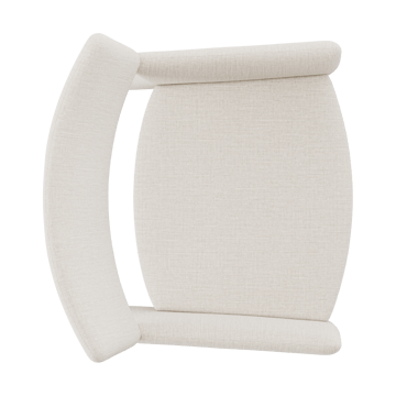 Poltrona Crown Easy Chair - Linara 05 Porridge - Massproductions