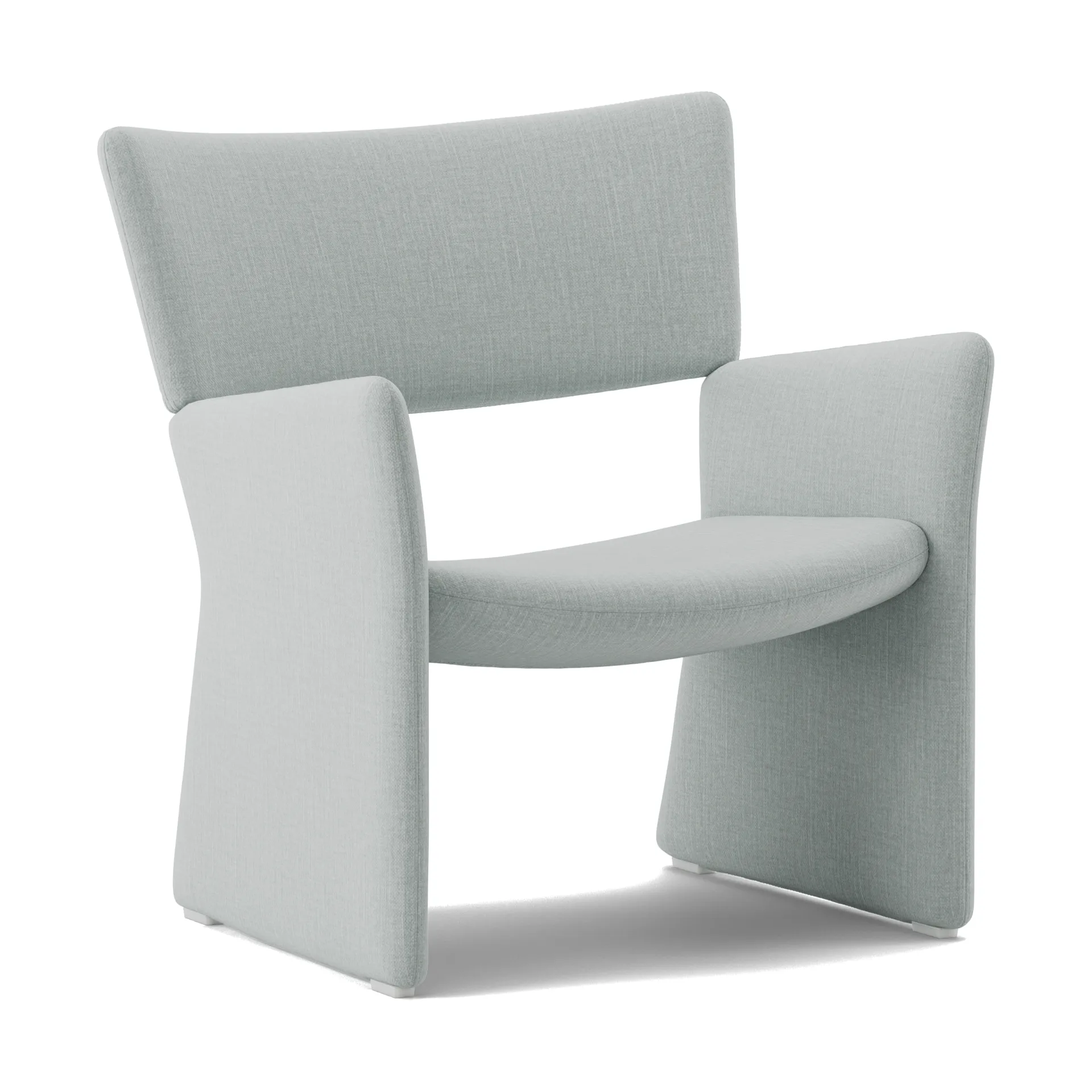 Poltrona Crown Easy Chair, Linara 253 Swedish Grey Massproductions
