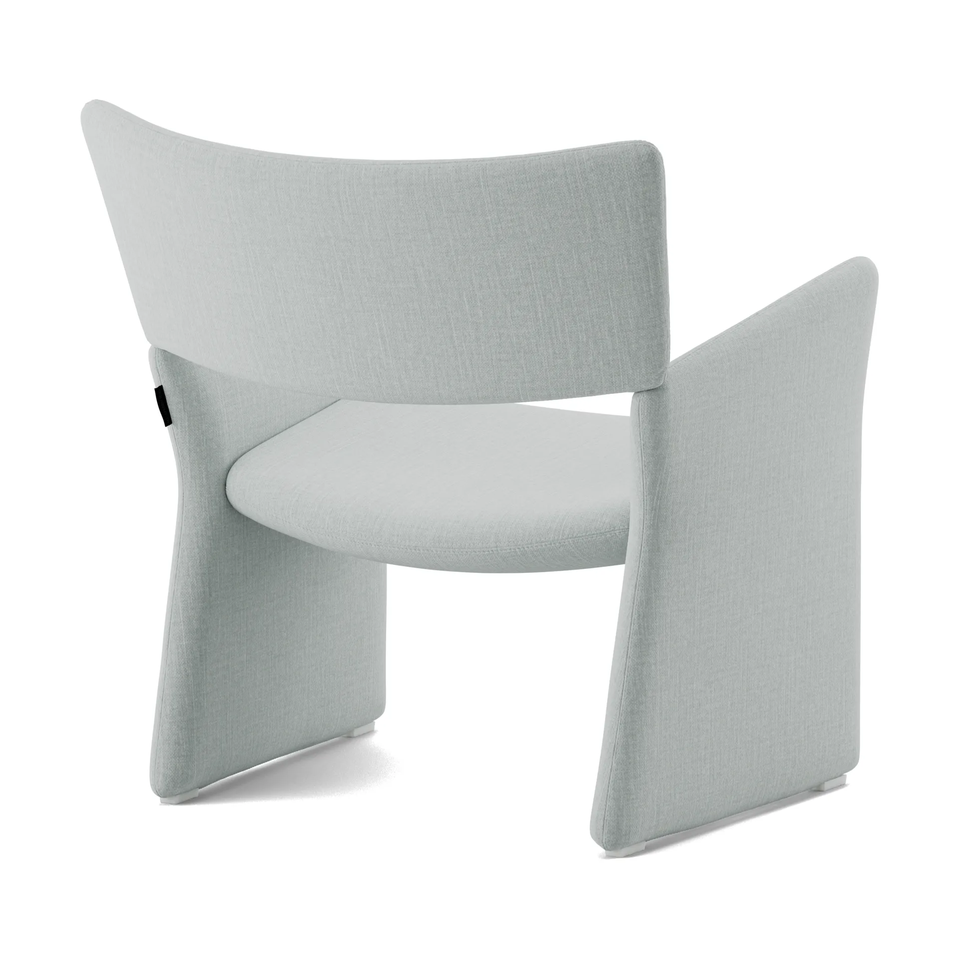 Poltrona Crown Easy Chair, Linara 253 Swedish Grey Massproductions