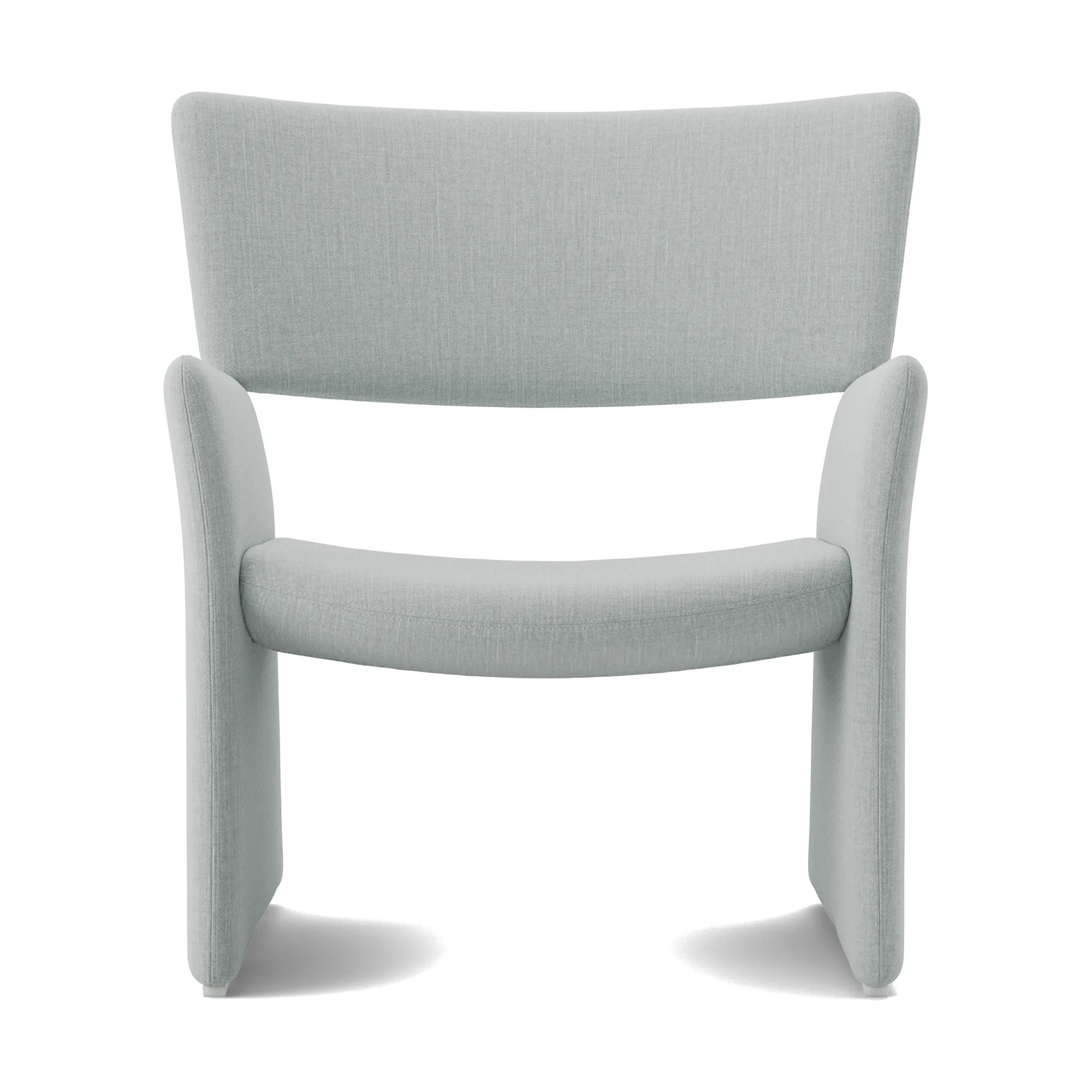Poltrona Crown Easy Chair, Linara 253 Swedish Grey Massproductions