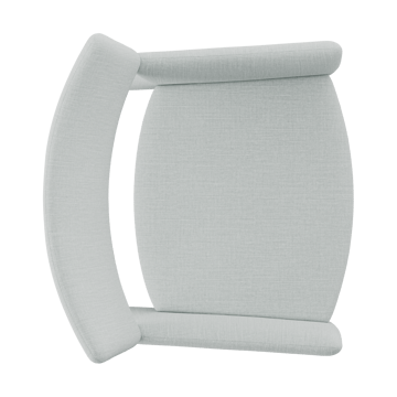 Poltrona Crown Easy Chair - Linara 253 Swedish Grey - Massproductions