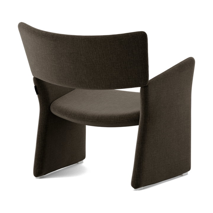 Poltrona Crown Easy Chair, Linara 90 Espresso Massproductions