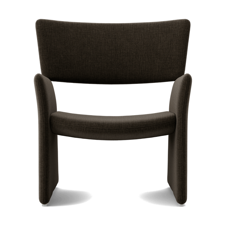 Poltrona Crown Easy Chair, Linara 90 Espresso Massproductions