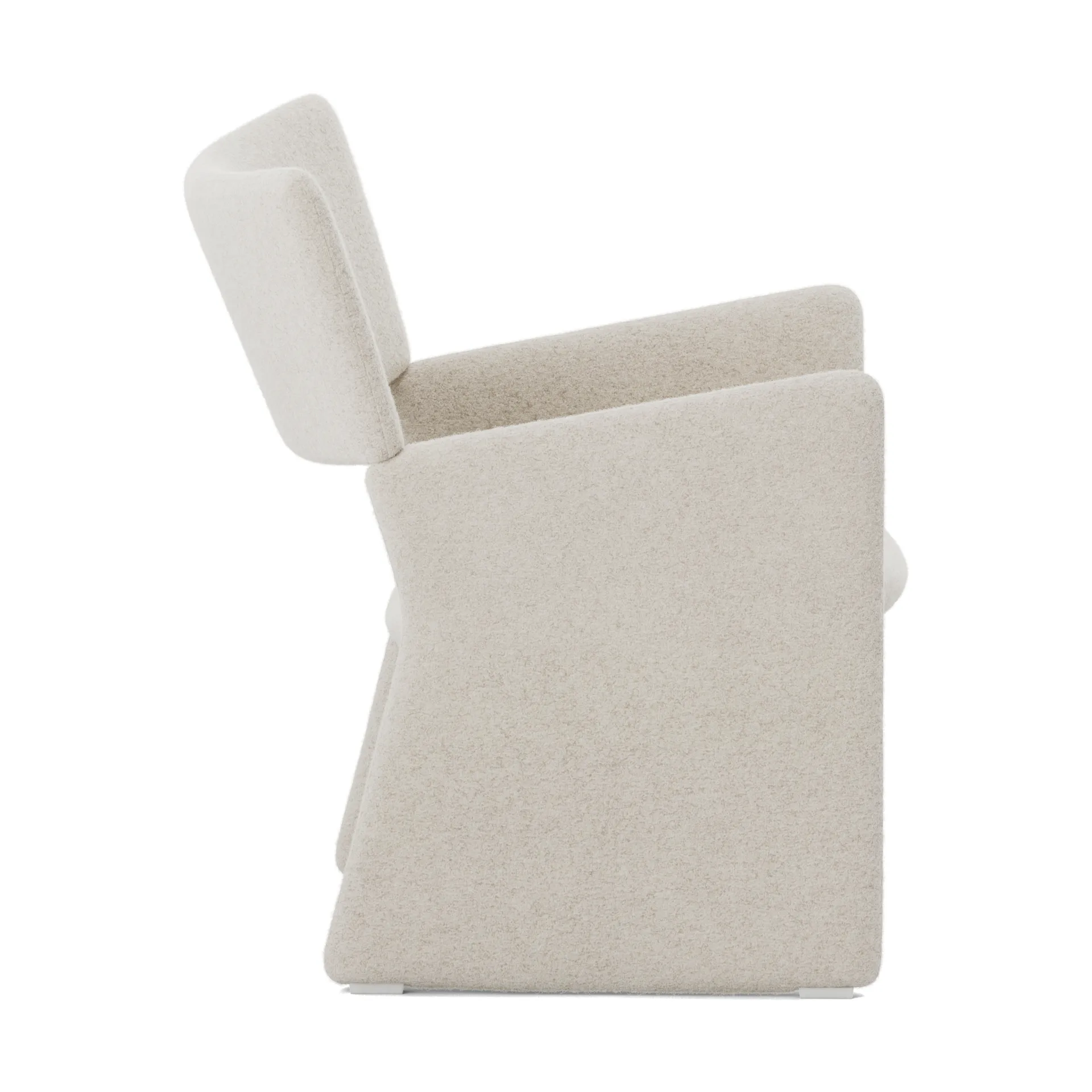 Poltrona Crown Easy Chair, Spiral 21 Chalk Massproductions