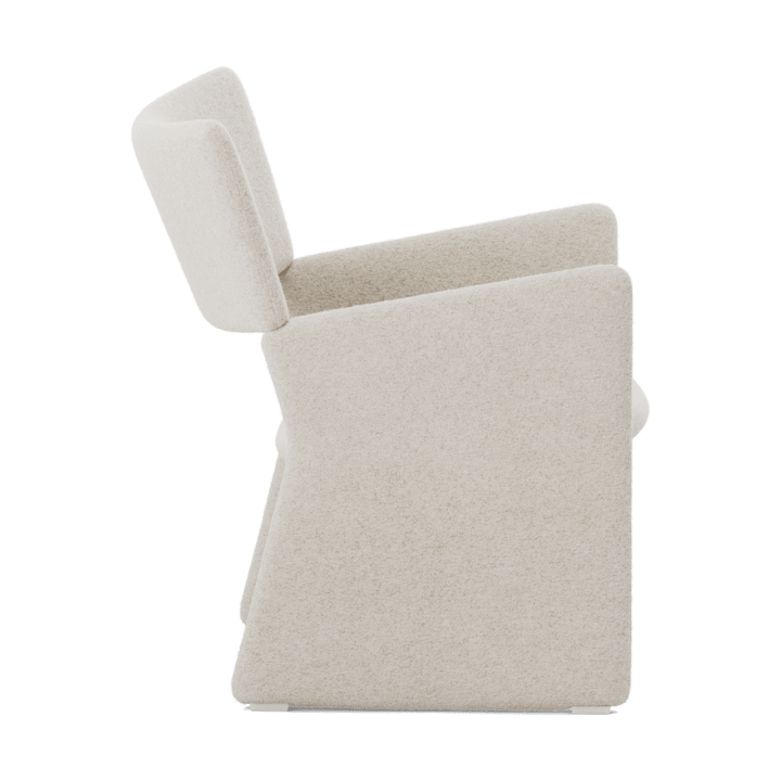 Poltrona Crown Easy Chair, Spiral 21 Chalk Massproductions