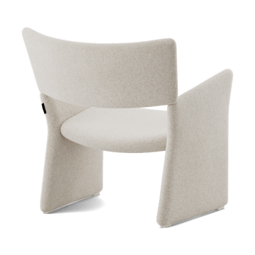 Poltrona Crown Easy Chair - Spiral 21 Chalk - Massproductions