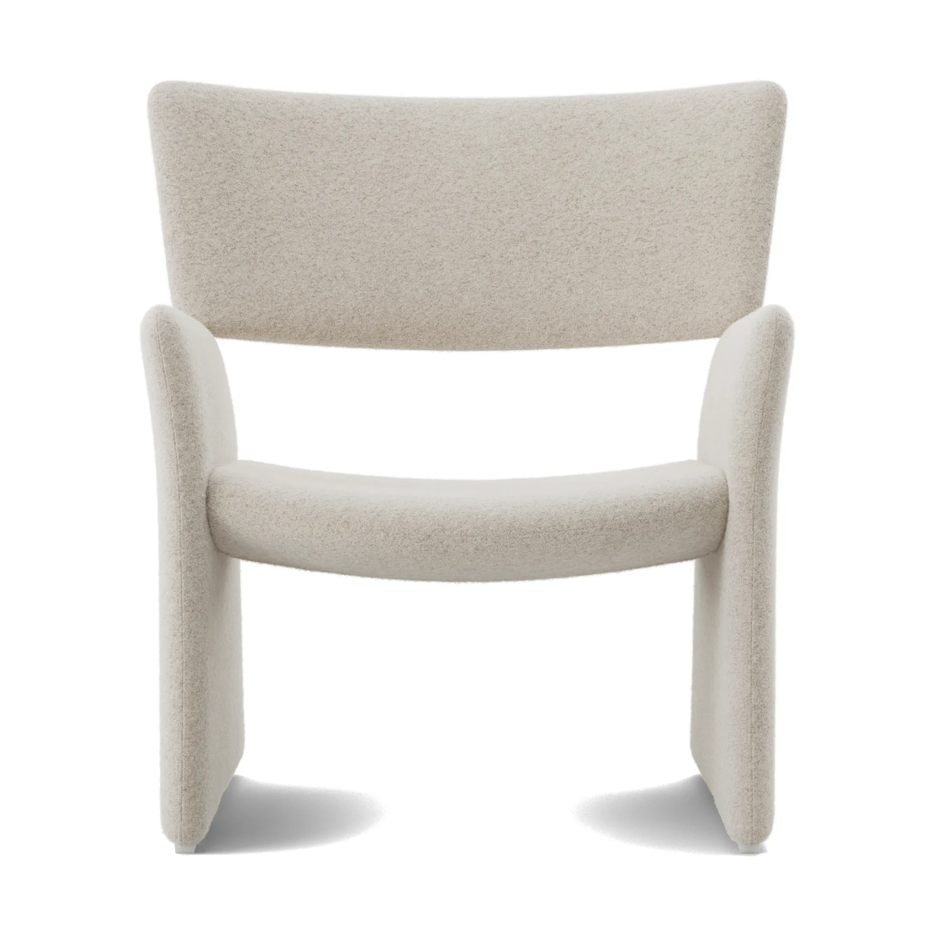 Poltrona Crown Easy Chair, Spiral 21 Chalk Massproductions