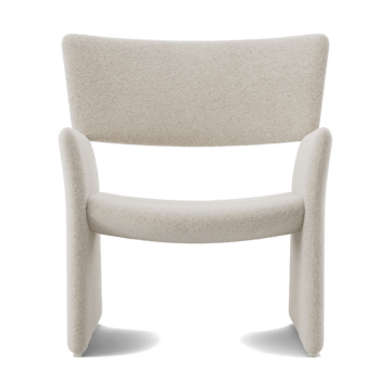 Poltrona Crown Easy Chair - Spiral 21 Chalk - Massproductions