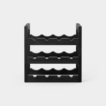Portabottiglie impilabile Silo - Frassino tinto nero - Massproductions