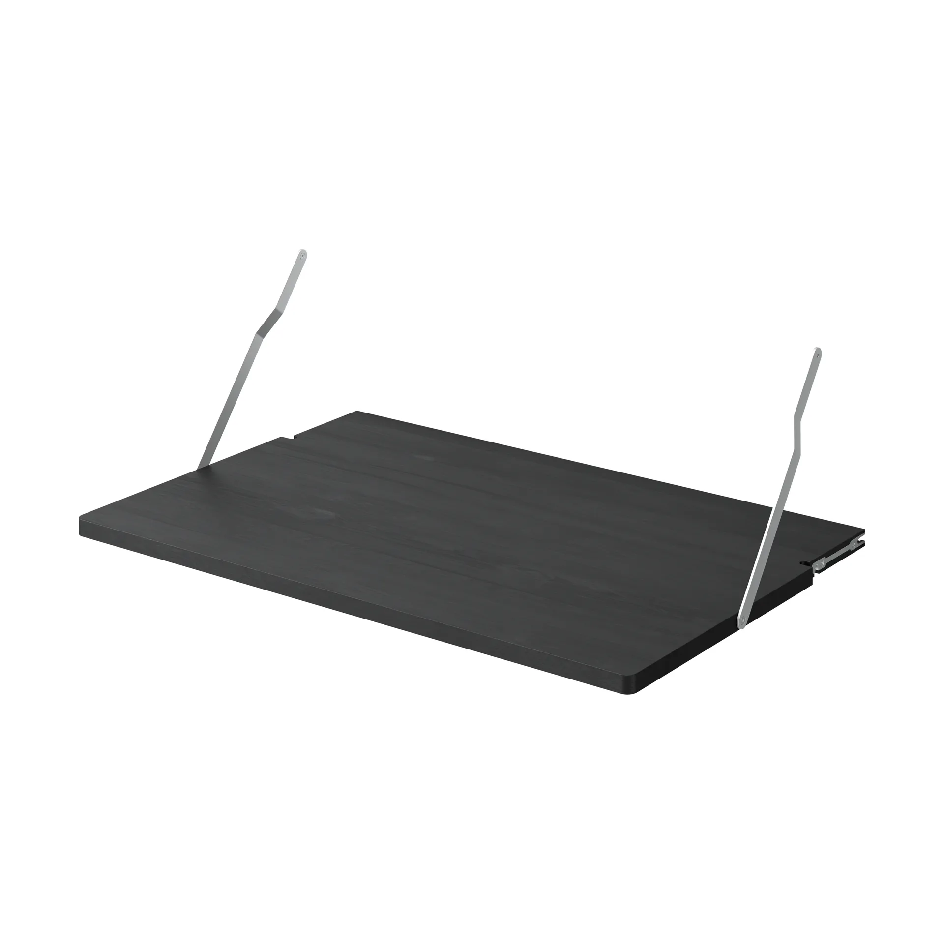 Ripiano scrivania Gridlock Desk, Frassino tinto nero Massproductions