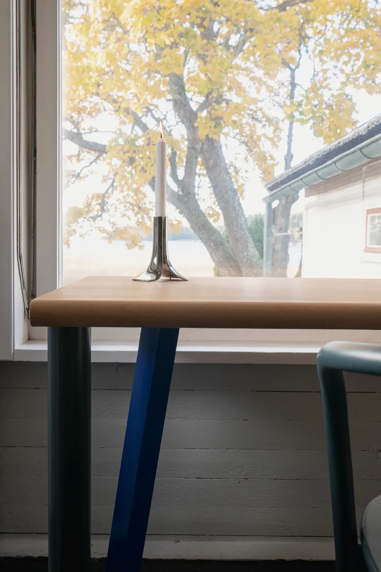 Scrivania Homework 140x60 cm, Faggio Massproductions