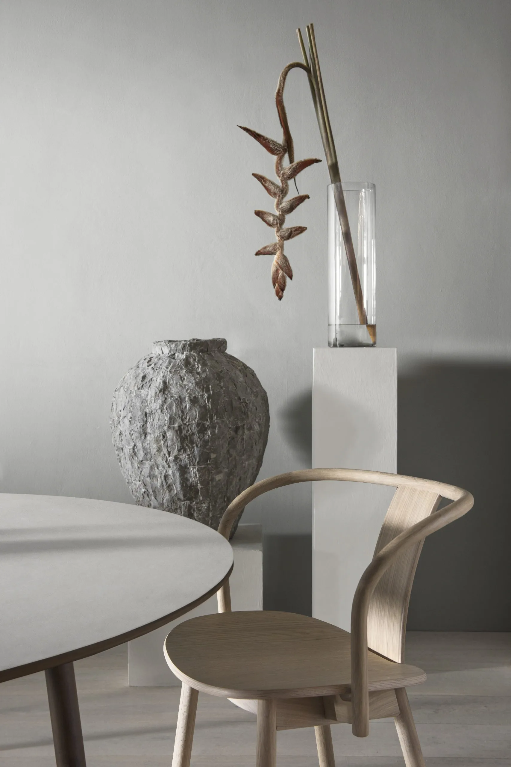 Sedia Icha, Faggio oliato bianco Massproductions