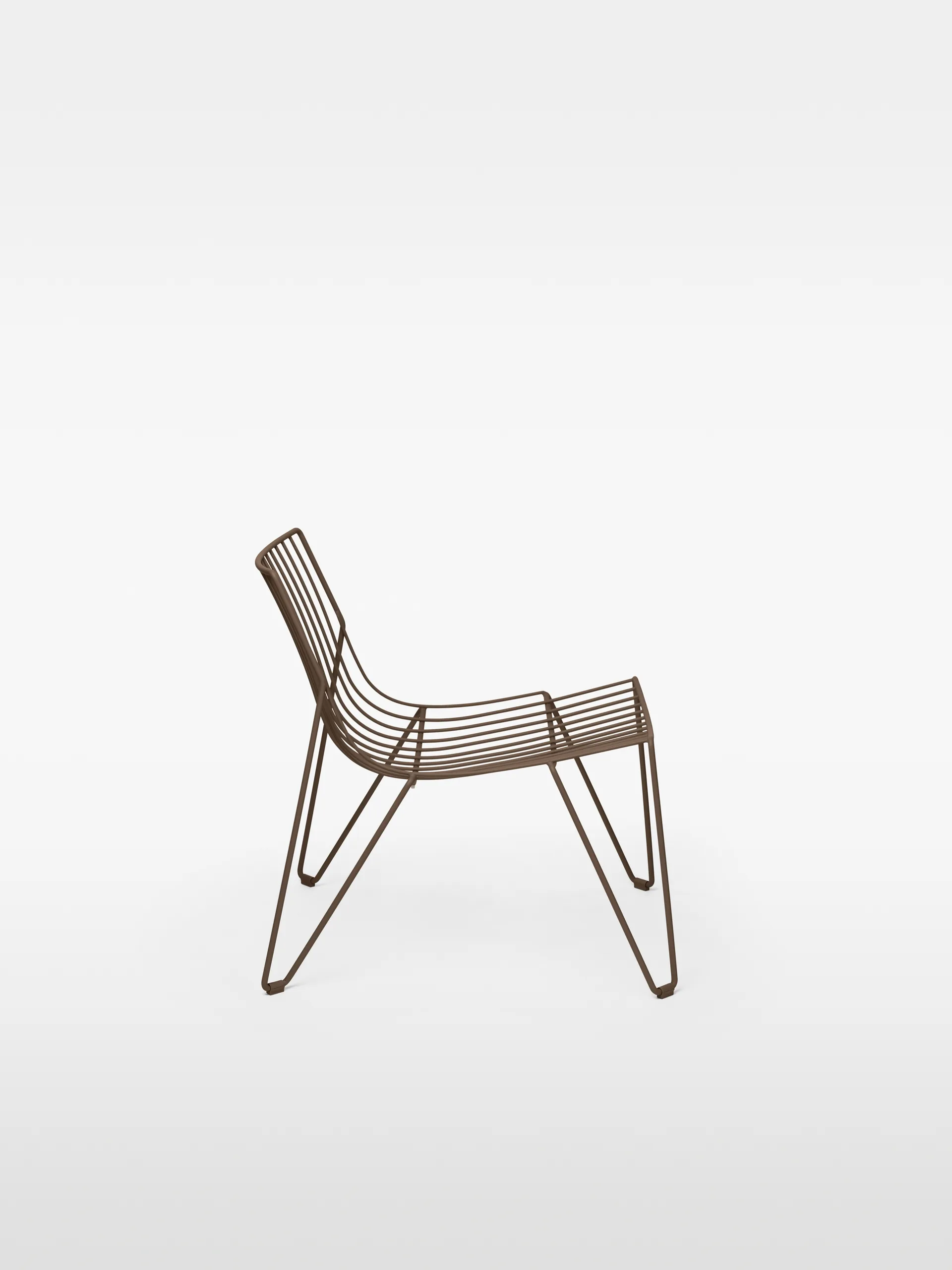 Sedia lounge Tio Easy Chair, Marrone chiaro Massproductions