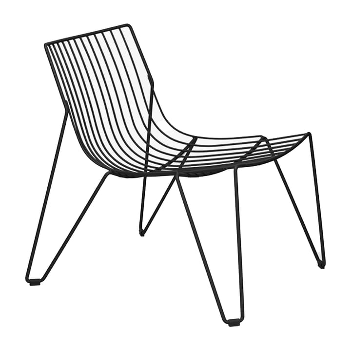 Sedia lounge Tio Easy Chair - Nero - Massproductions