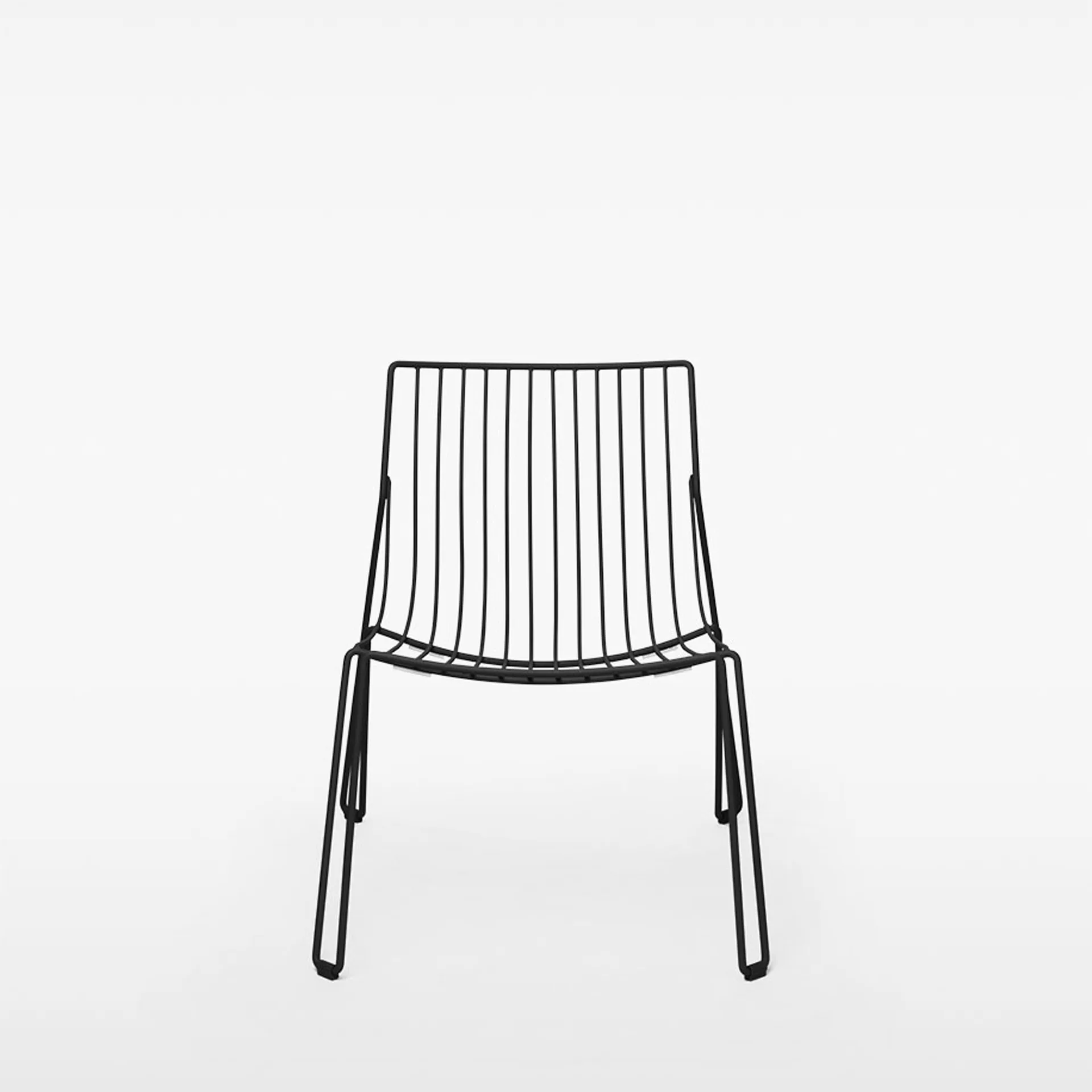 Sedia lounge Tio Easy Chair, Nero Massproductions