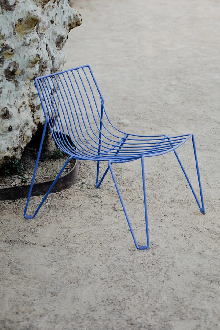 Sedia lounge Tio Easy Chair - Overseas Blue - Massproductions