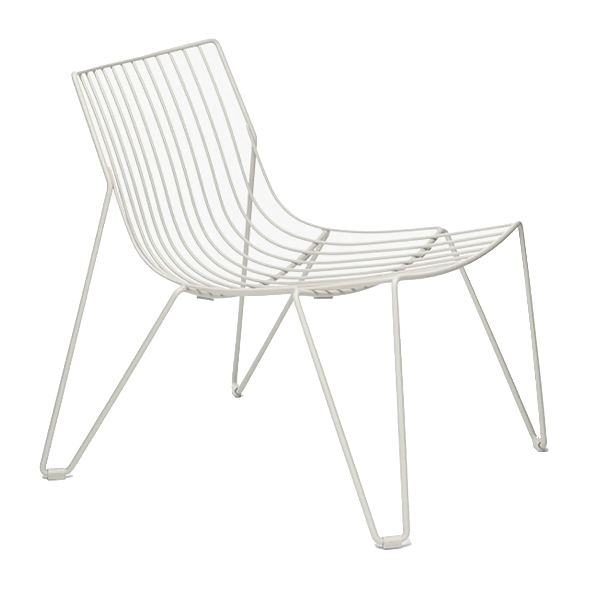Sedia lounge Tio Easy Chair, White Massproductions