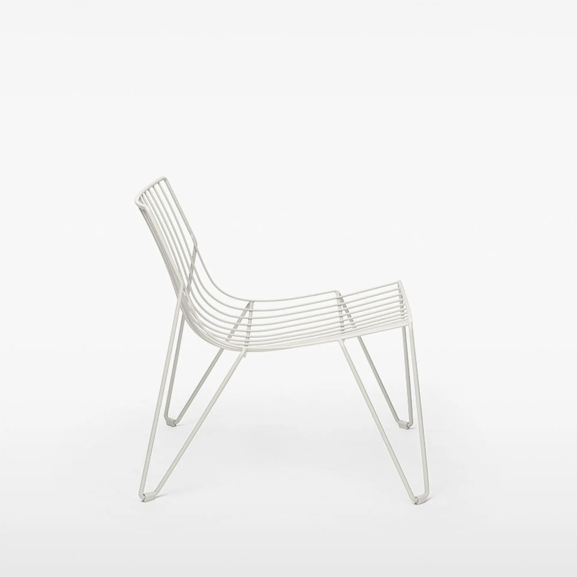 Sedia lounge Tio Easy Chair, White Massproductions