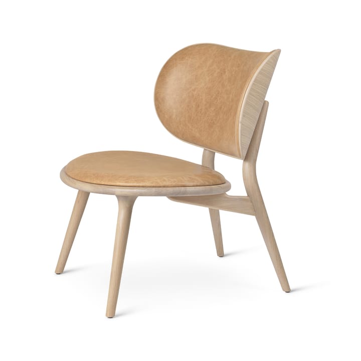 Sedia lounge The Lounge Chair - Naturale, struttura in rovere laccata opaca - Mater