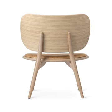 Sedia lounge The Lounge Chair - Naturale, struttura in rovere laccata opaca - Mater