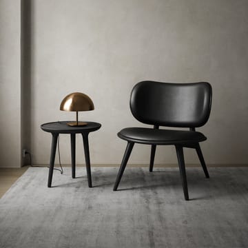 Sedia lounge The Lounge Chair - Nero, struttura in faggio tinto nero - Mater