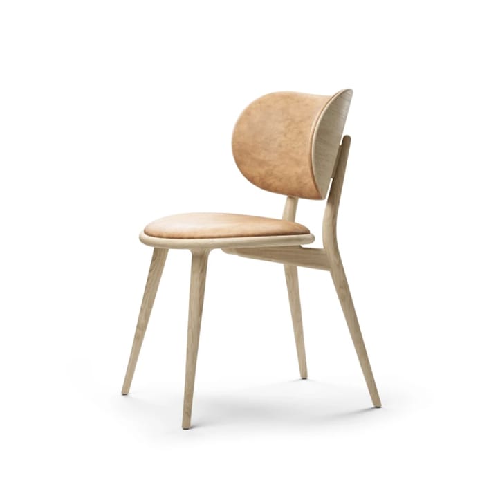 Sedia The Dining Chair - Colore naturale, base in rovere laccato opaco - Mater