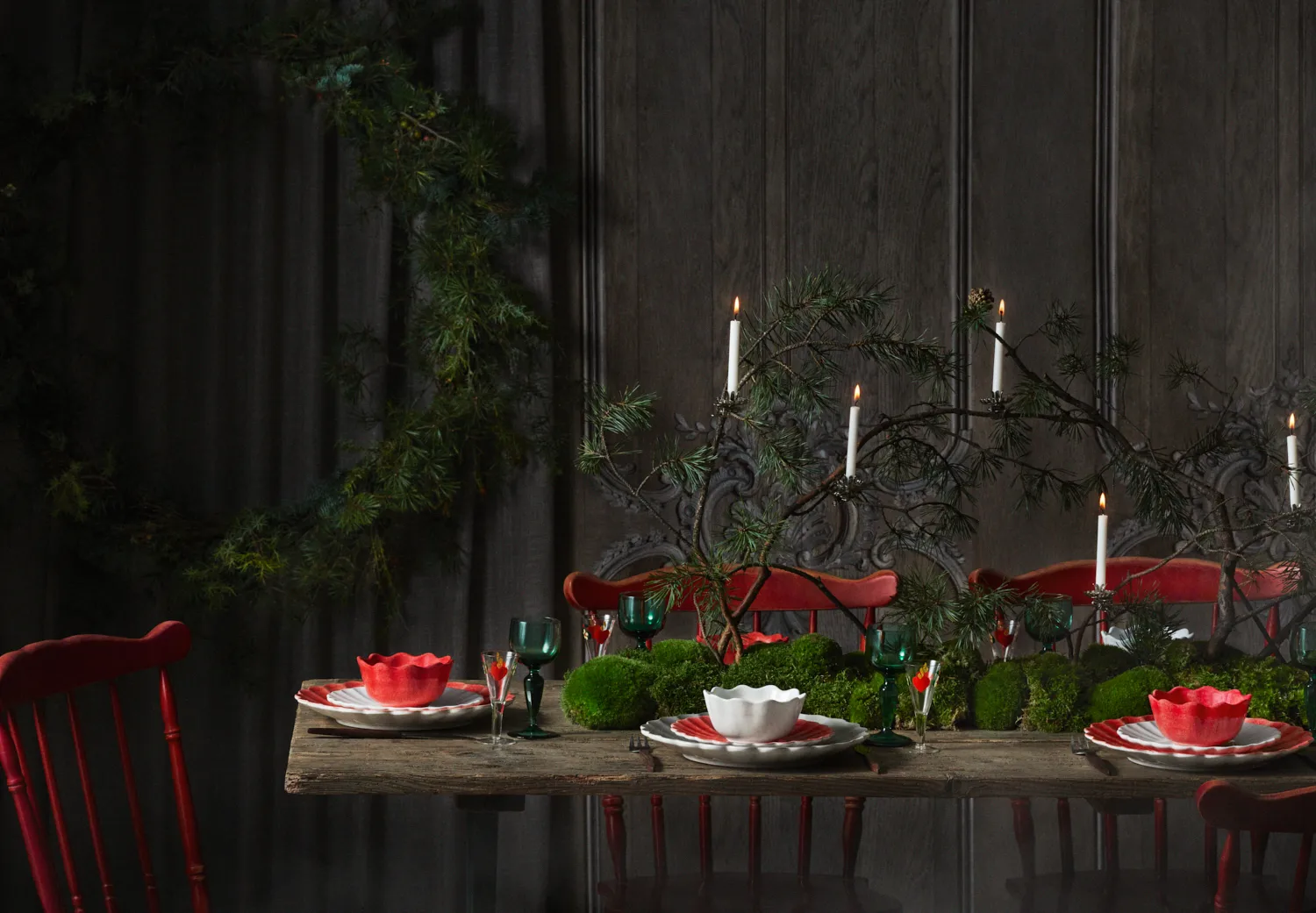 Ciotola Oyster Ø13 cm, Rosso Mateus