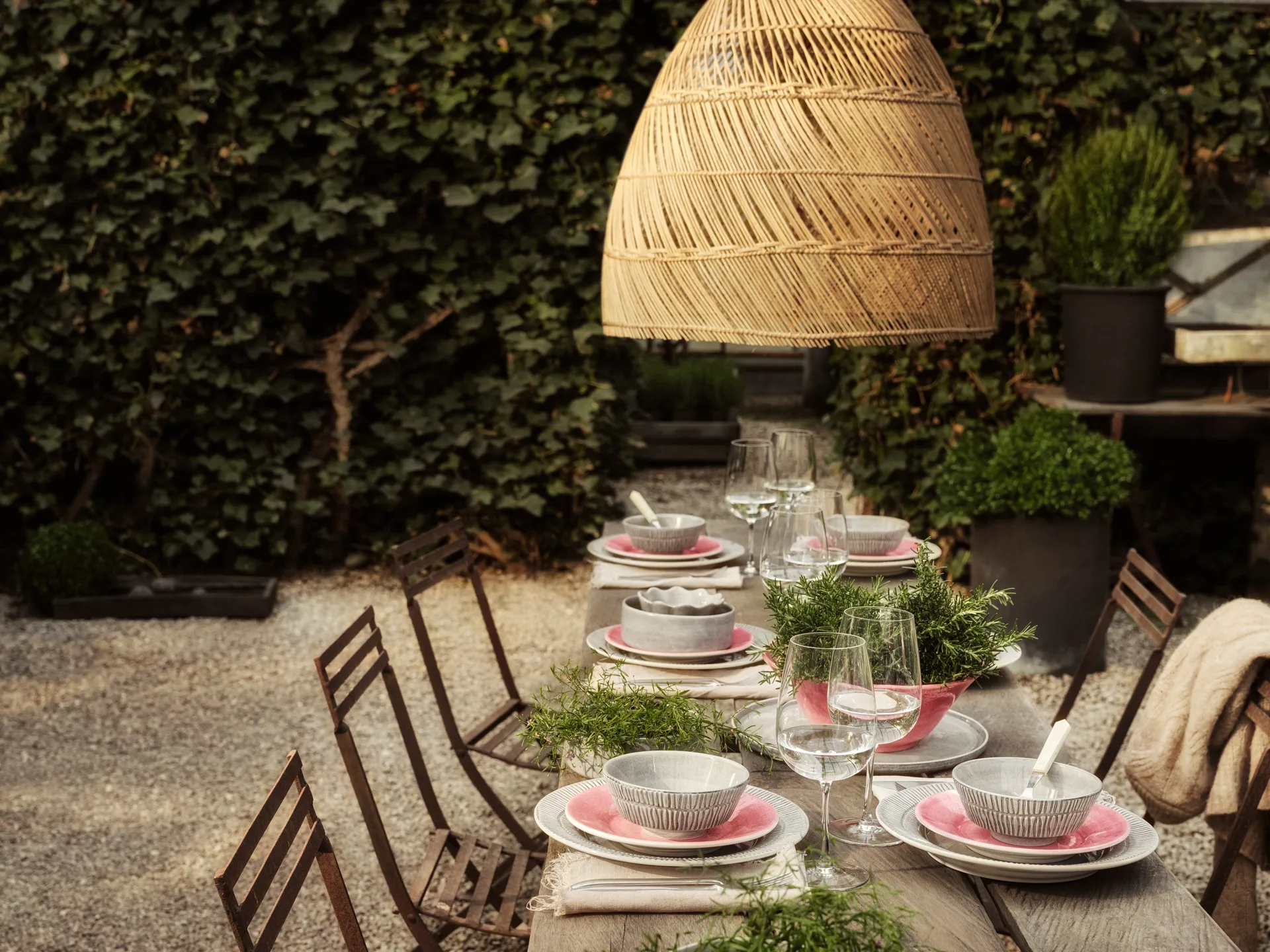 Piatto Basic 21 cm, Rosa Mateus