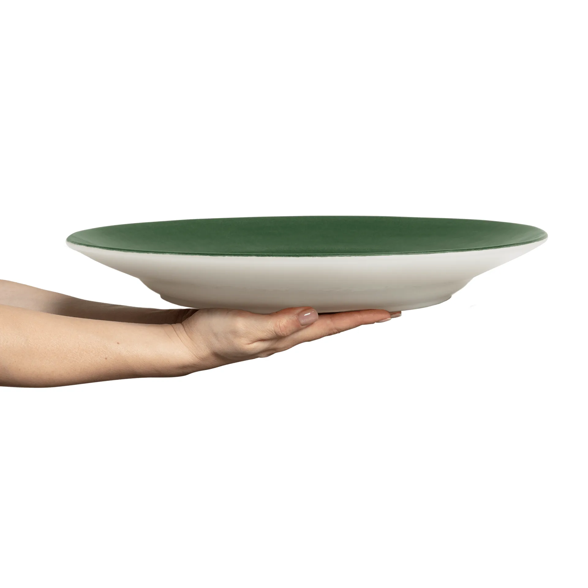 Piatto da portata Basic Ø41 cm, Forest green Mateus