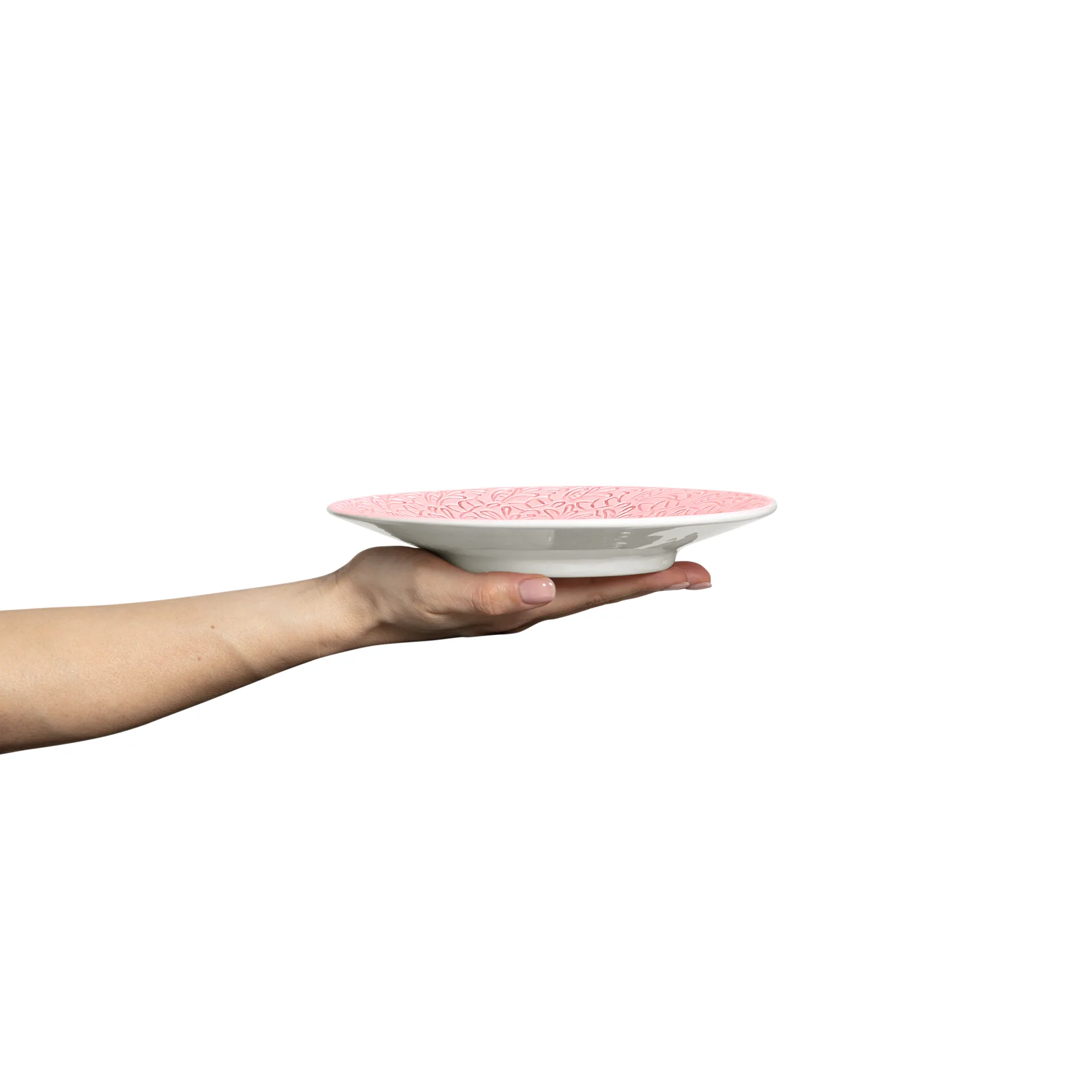 Piatto Lace 20 cm, Rosa chiaro Mateus