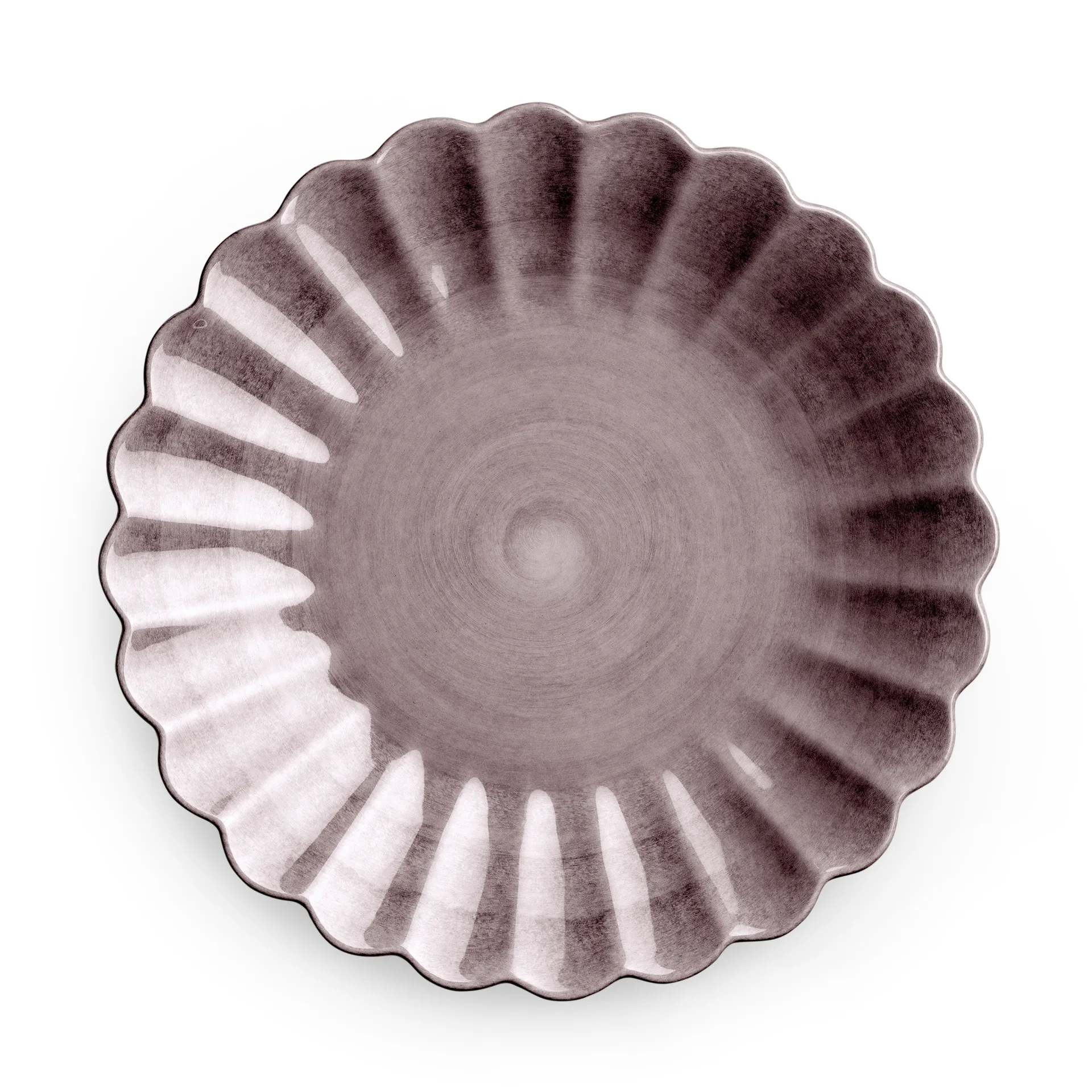 Piatto Oyster 20 cm, plum Mateus