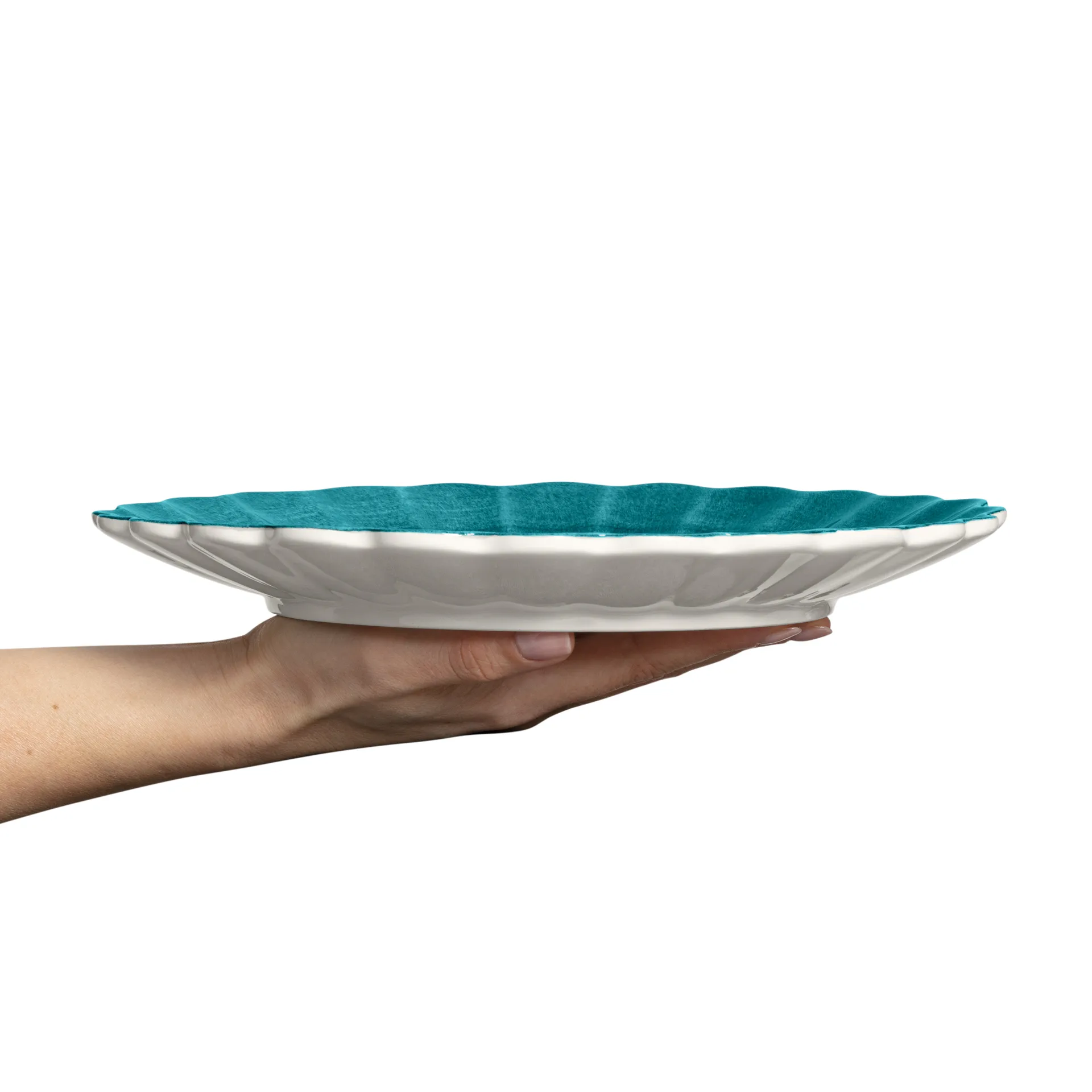 Piatto Oyster 28 cm, ocean Mateus