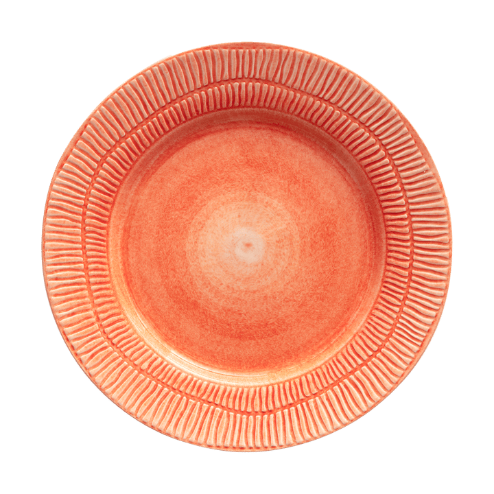 Piatto Stripes Ø 28 cm - Arancione - Mateus