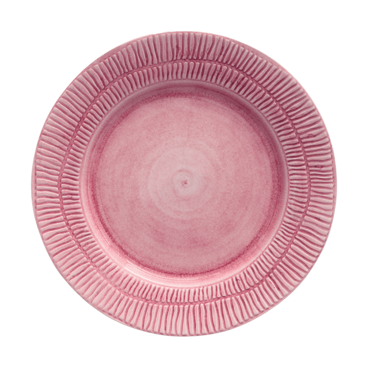 Piatto Stripes Ø 28 cm - Rosa - Mateus