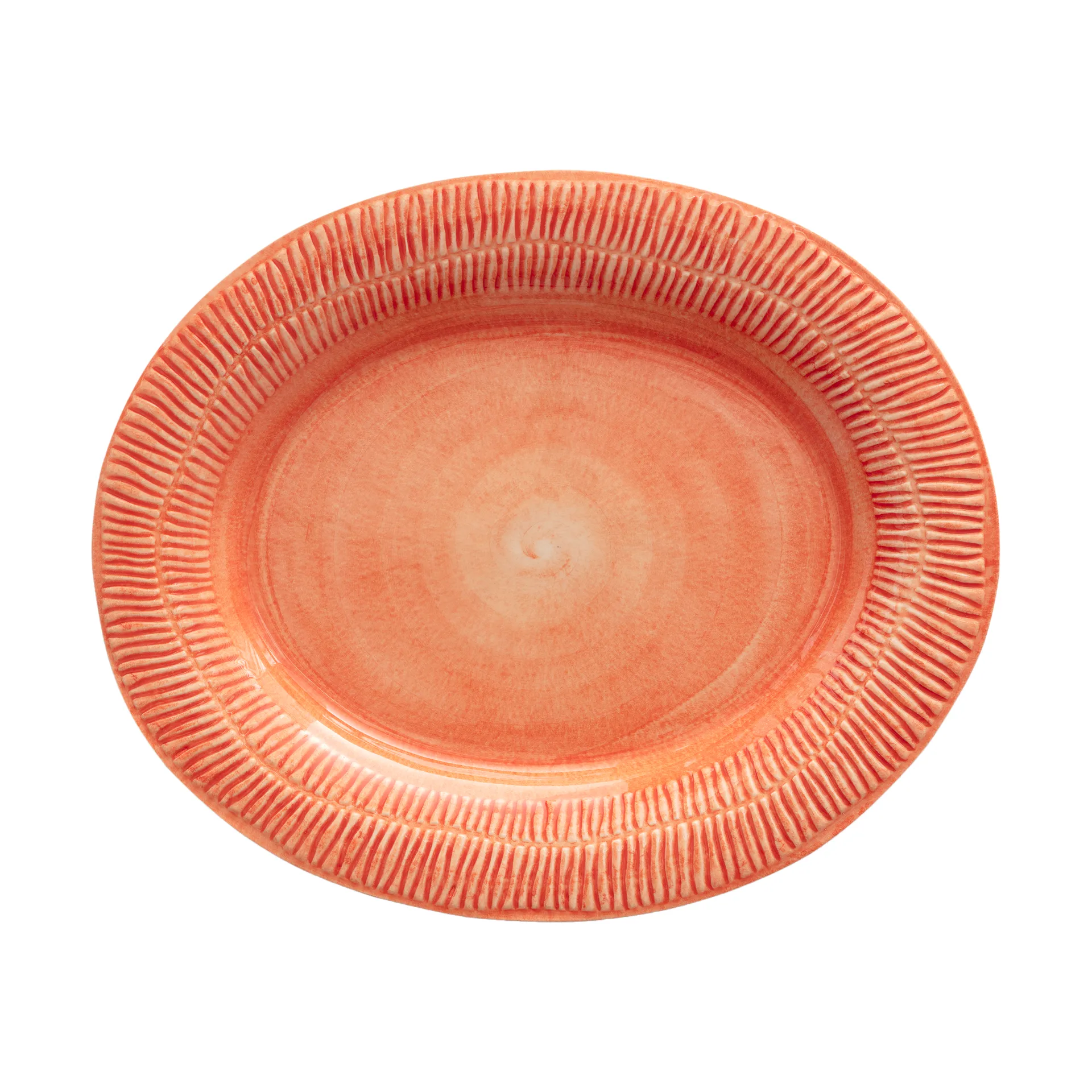Piatto Stripes 30x35 cm, Arancione Mateus