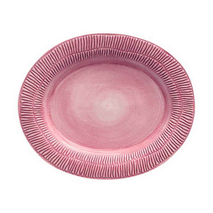 Piatto Stripes 30x35 cm - Rosa - Mateus