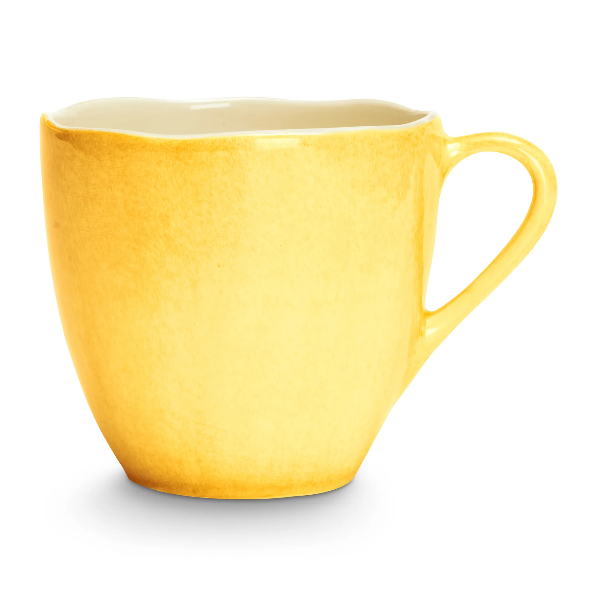 Tazza organic Basic 60 cl, Giallo Mateus