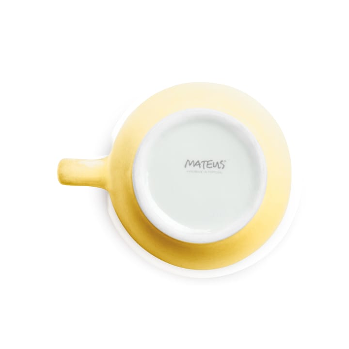 Tazza organic Basic 60 cl, Giallo Mateus
