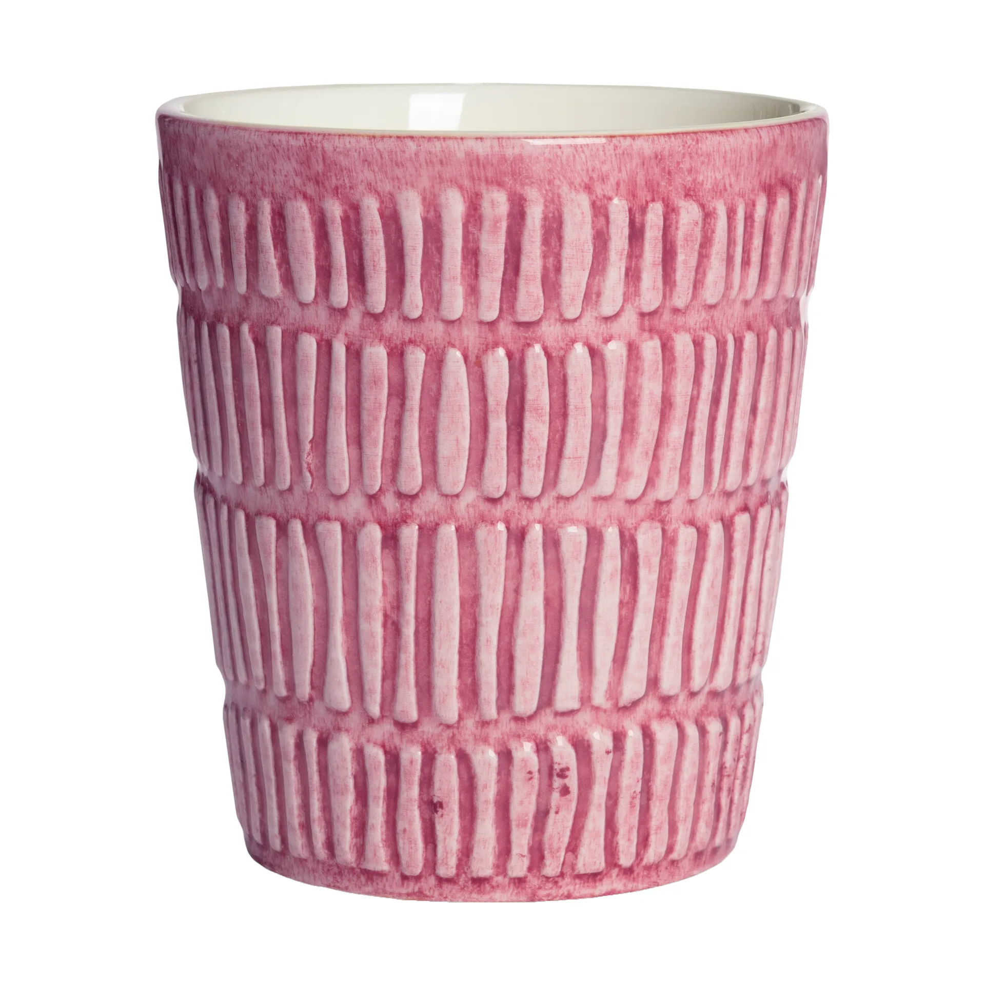 Tazza Stripes 30 cl, Rosa Mateus