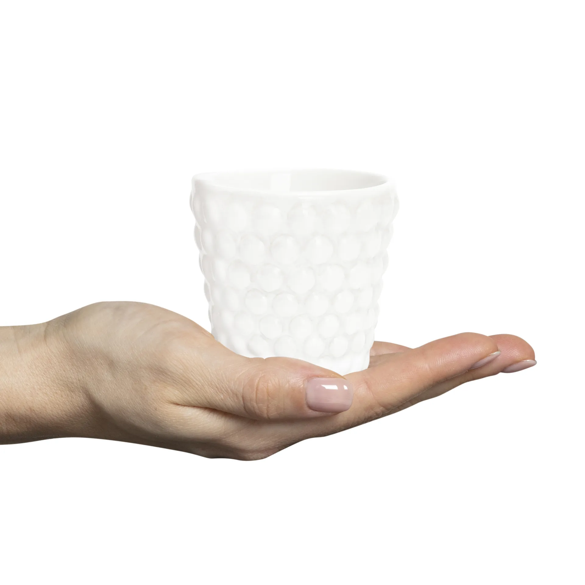 Tazzina espresso Bubbles 10 cl, Bianco Mateus