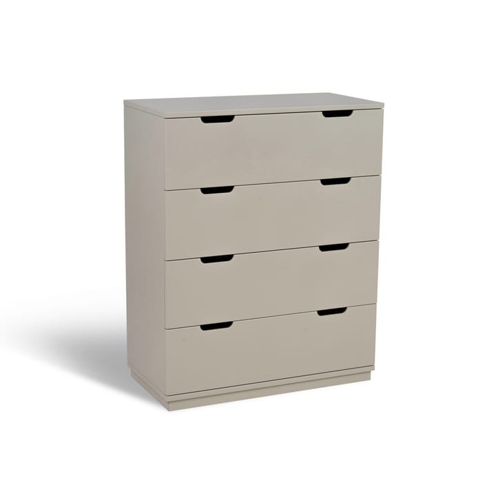 Comò 4 cassetti Aoko , Beige Mavis