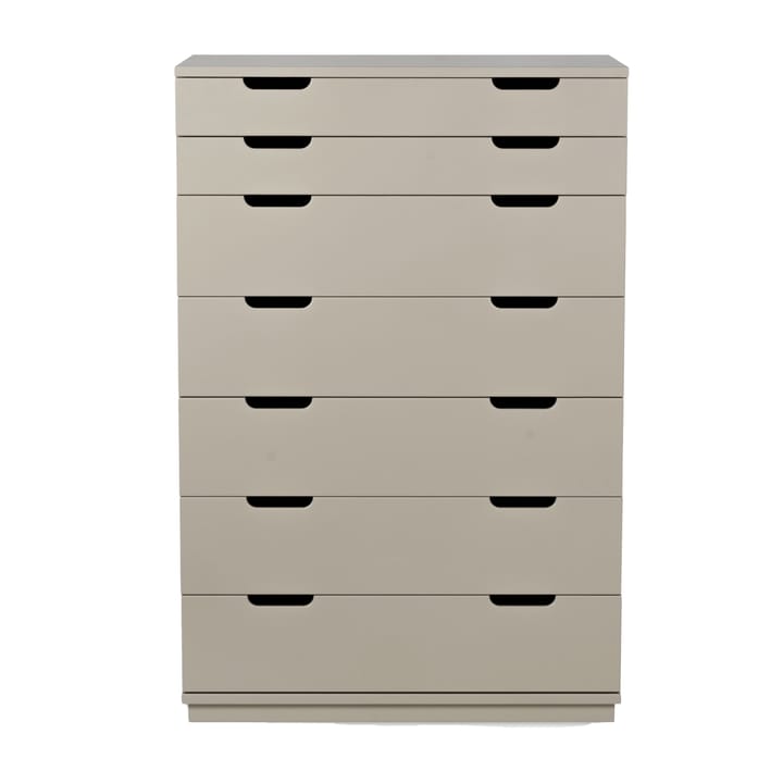 Comò 7 cassetti Aoko  - Beige - Mavis