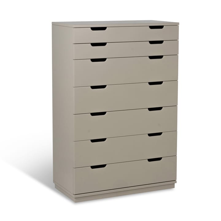 Comò 7 cassetti Aoko , Beige Mavis