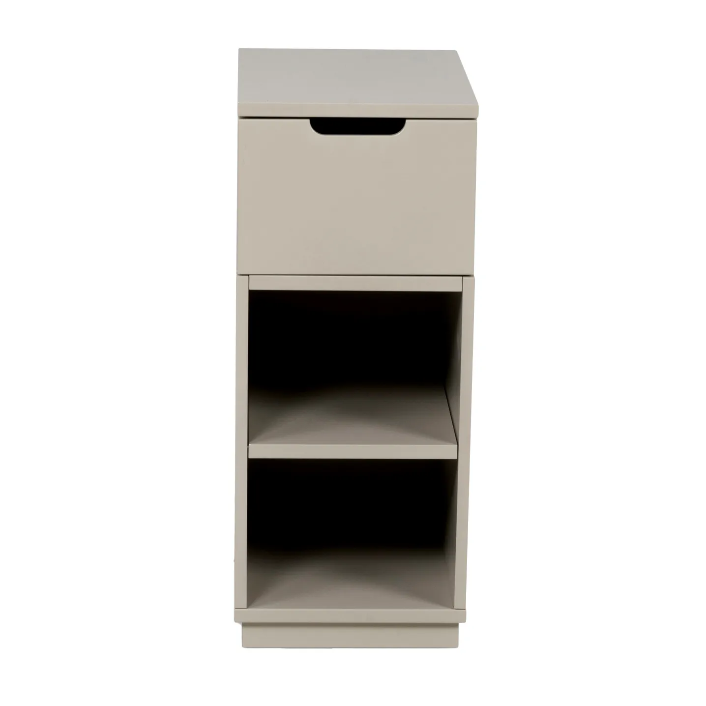 Comodino Aoko 72 cm 1 cassetto, Beige Mavis