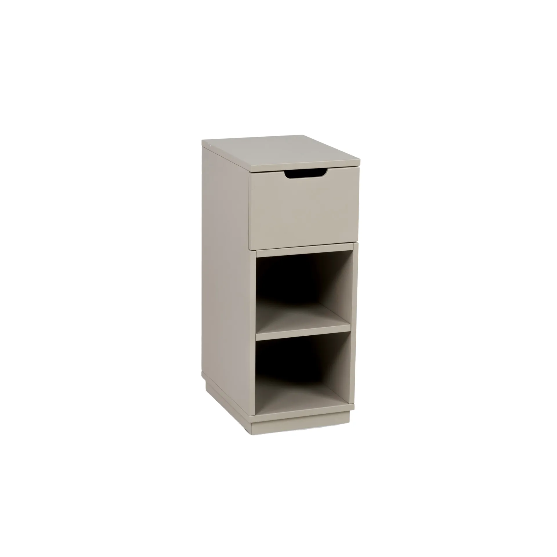 Comodino Aoko 72 cm 1 cassetto, Beige Mavis